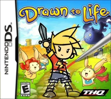 Drawn to Life (USA) (En,Fr) box cover front